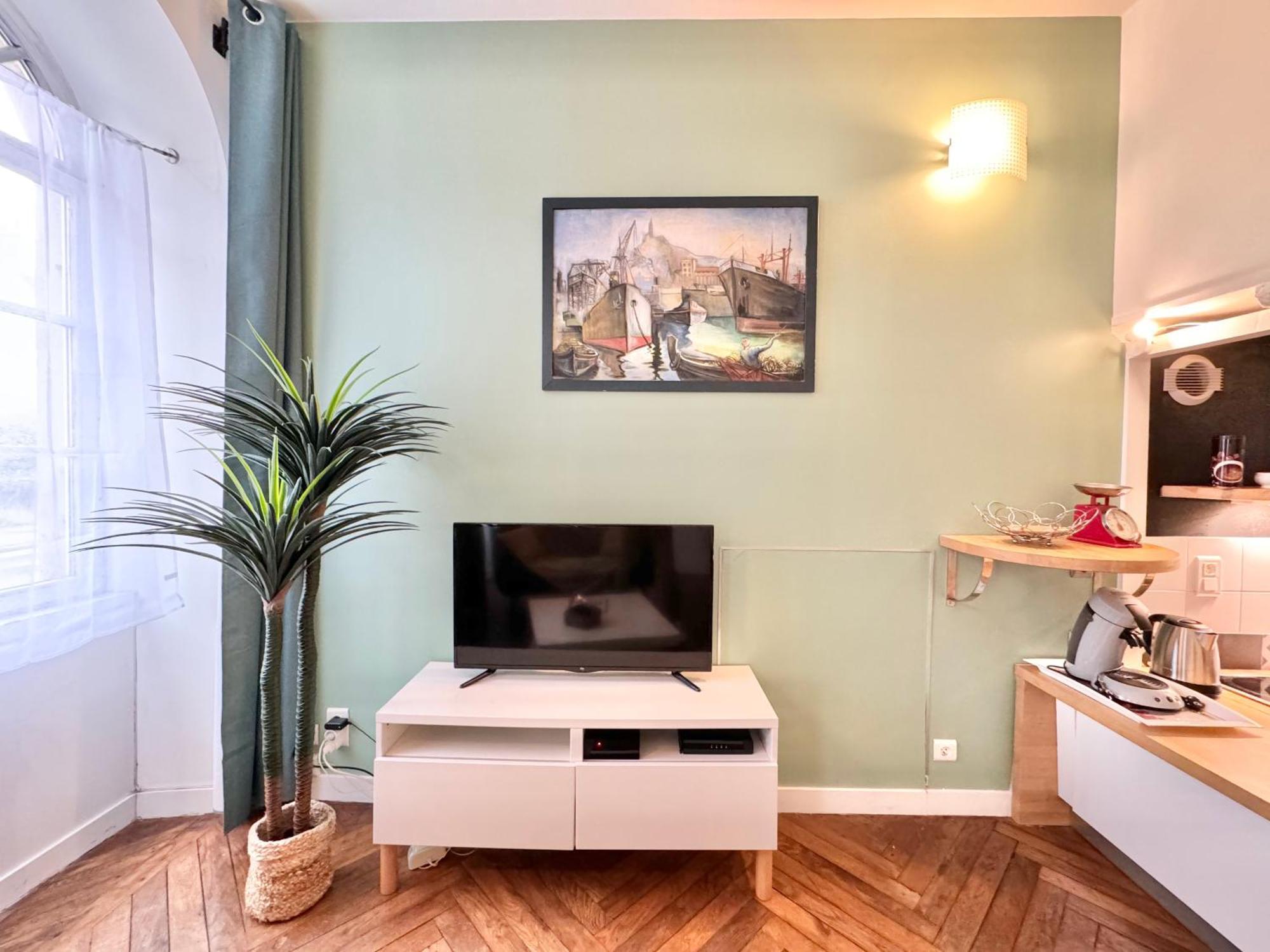 Le Noir Bois Et Blanc - Studio - Wifi - Centre Ville - Entree Autonome Quimper Extérieur photo